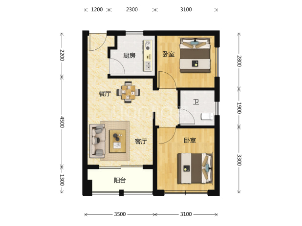名居广场户型图(名居广场链家新房)