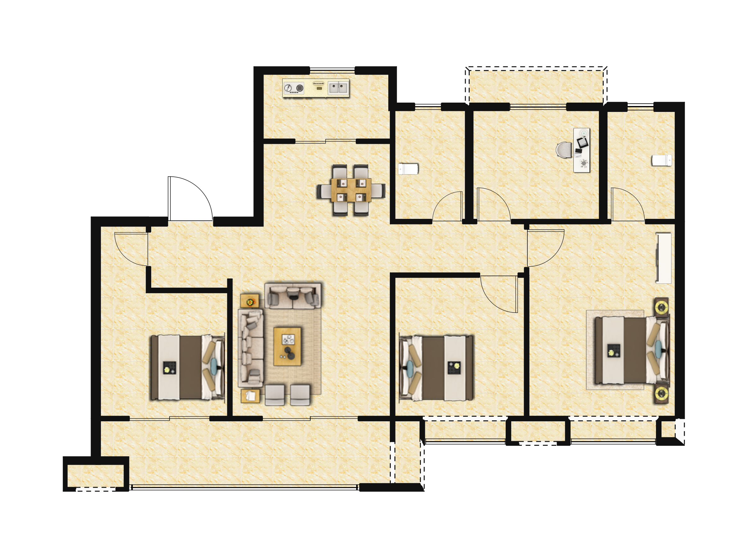 卓越蔚蓝海岸户型图