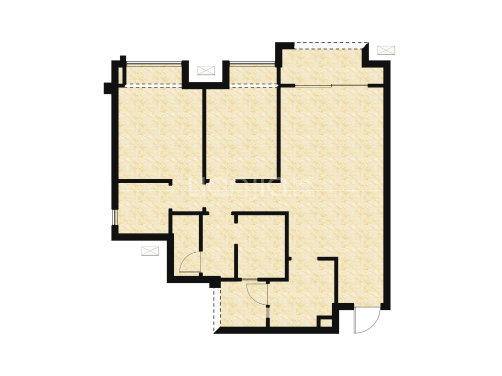 华润置地润西山户型图(链家网)