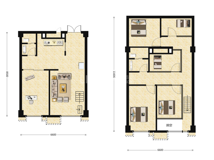 力高雍华年--建面 96m²