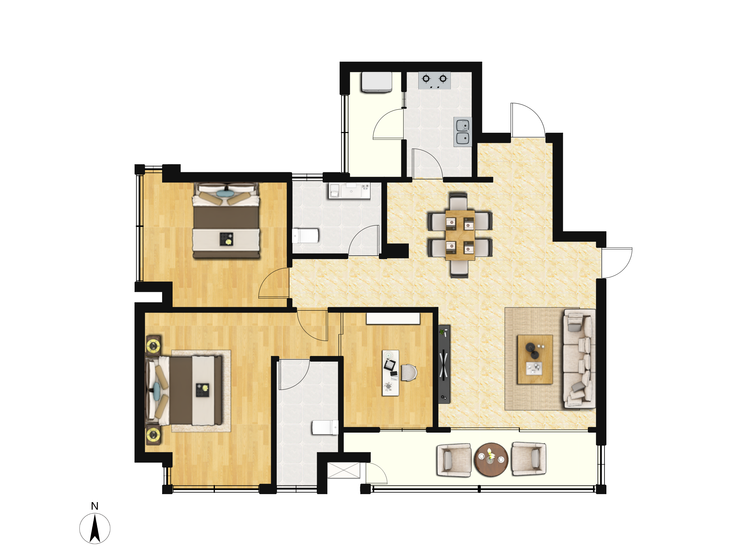 中国铁建西派宸樾户型图