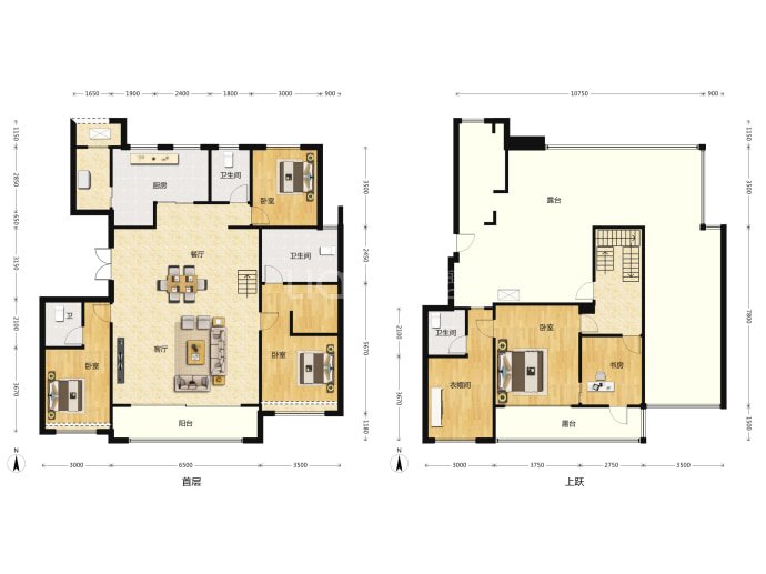 利航棠樾府--建面 242m²