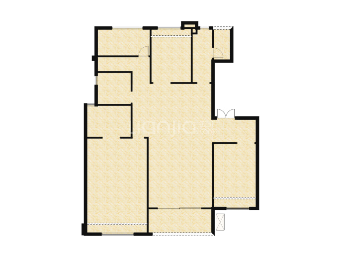 金科碧桂园旭辉千江凌云--建面 125m²
