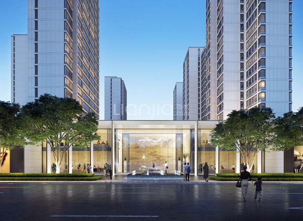 效果图天宸江樾住宅在售浦口/顶山街道/南京市浦口区镇南河路与迎江路