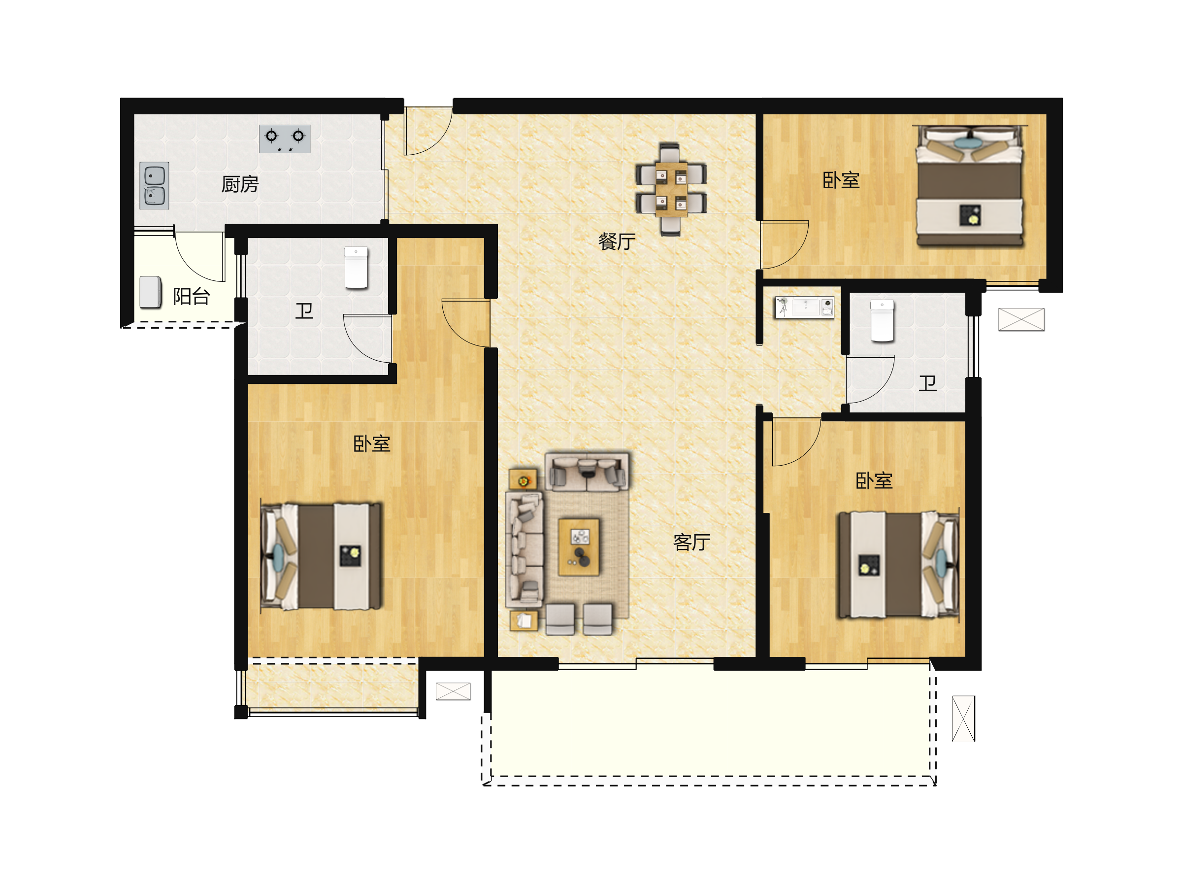 长房雍景湾户型图(长房雍景湾链家新房)