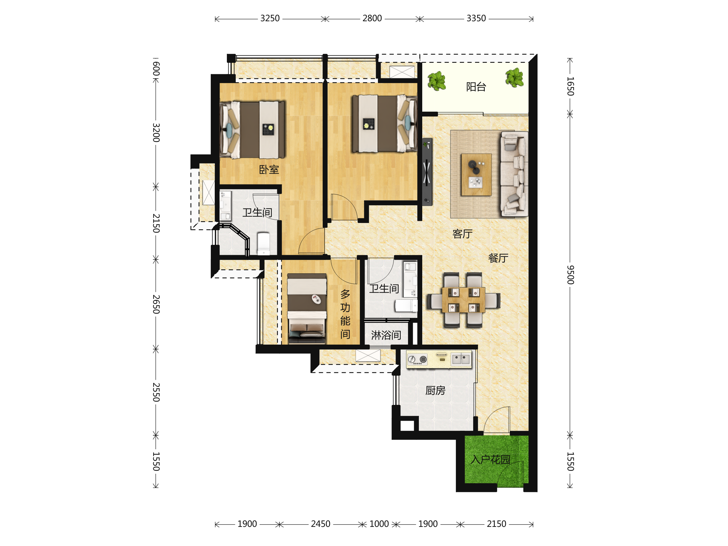 保利广钢城·保利东郡户型图(保利广钢城·保利东郡链家新房)