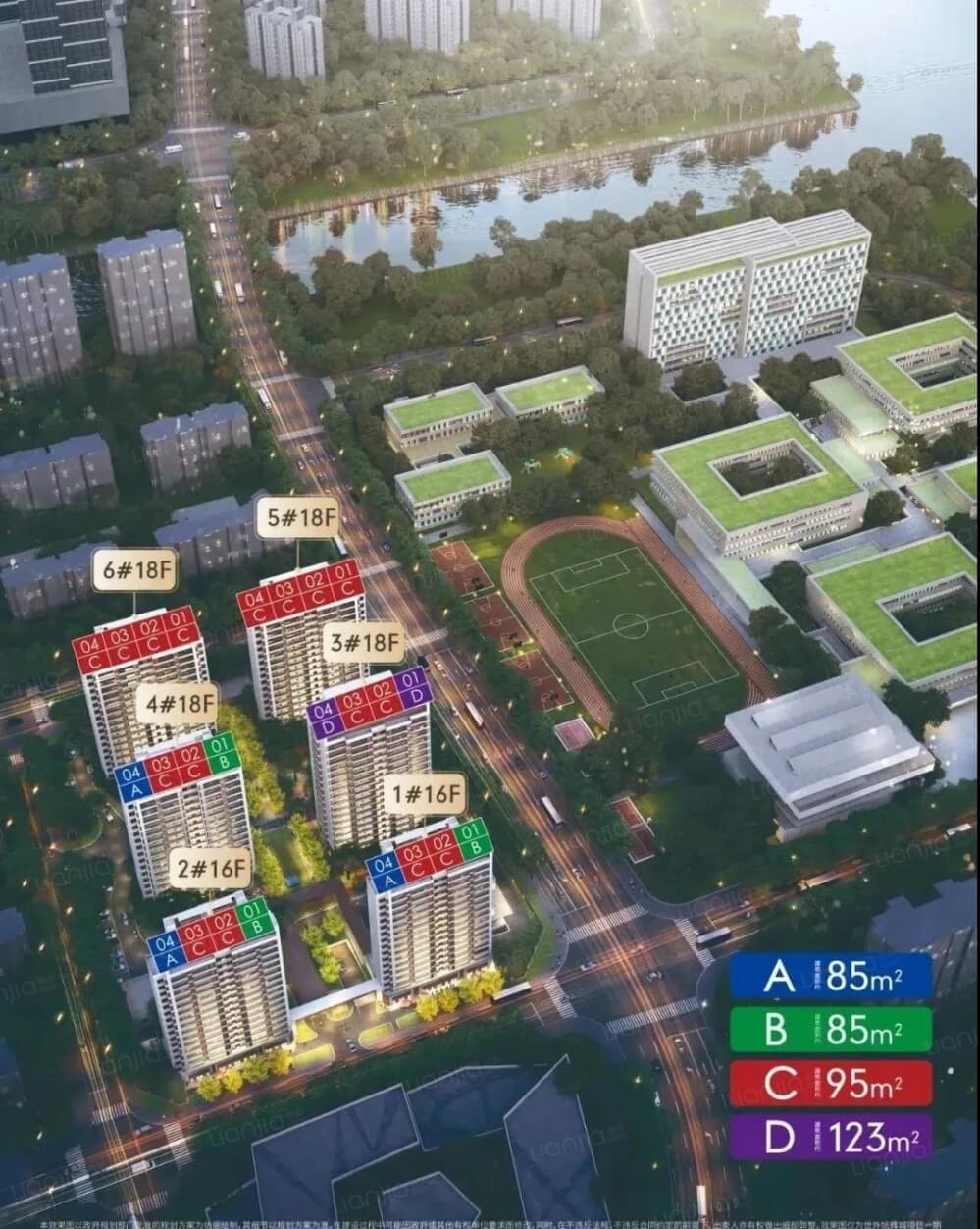 世外旭辉城效果图