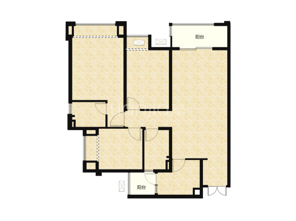 两江新宸森屿户型图图片