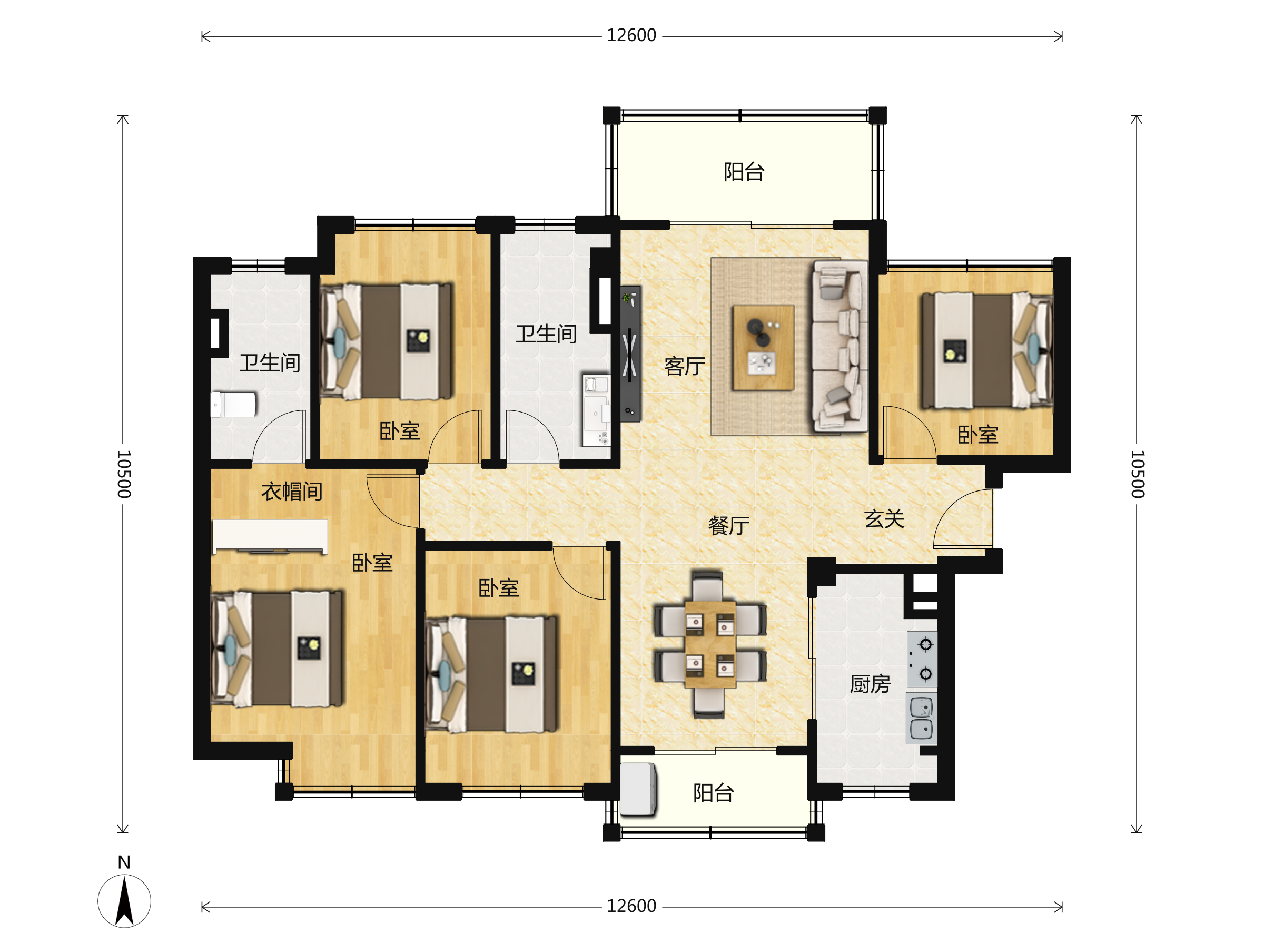 壹城中心户型图(壹城中心链家新房)