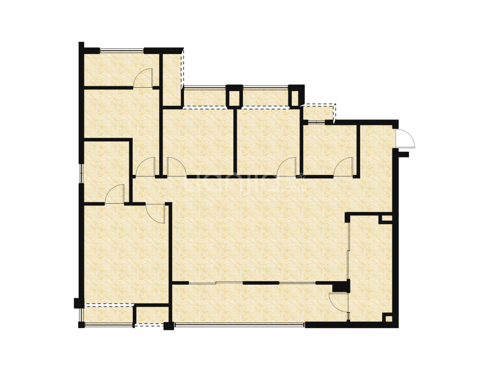 华润置地润西山户型图(链家网)