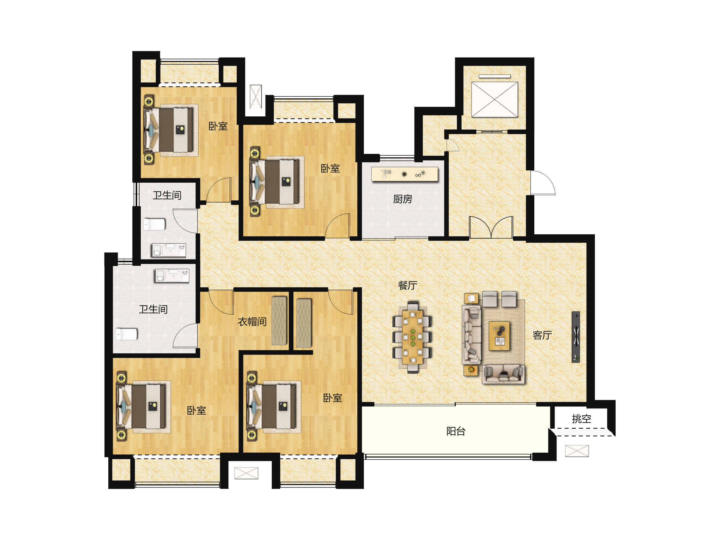 东原麓印长江户型图(东原麓印长江链家新房)