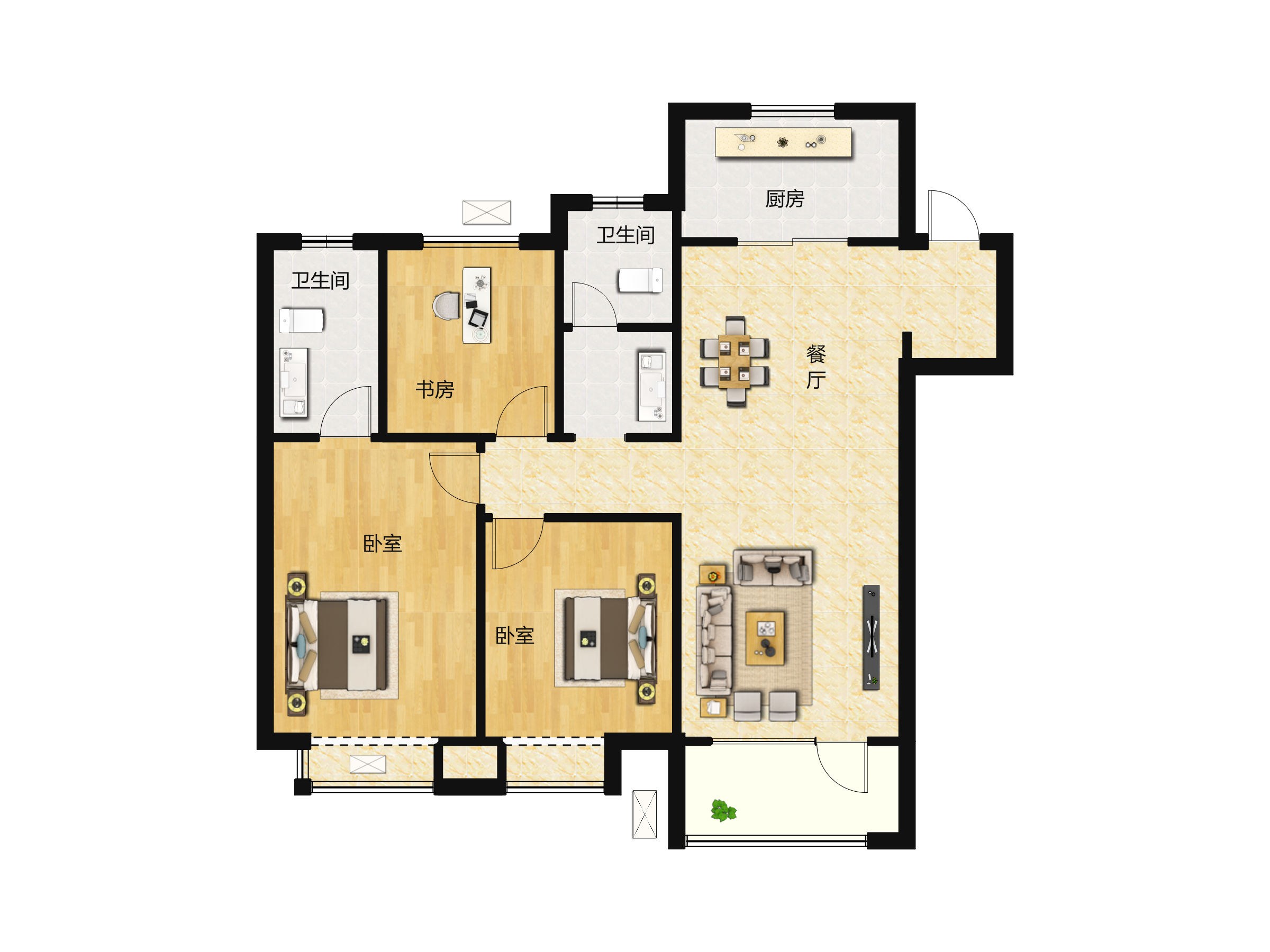 银丰玖玺城户型图