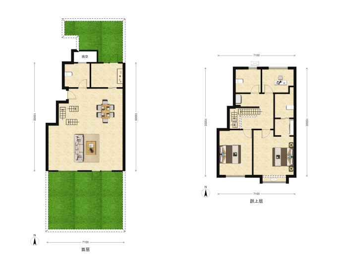 龙投·远洋·晋春秋--建面 157m²