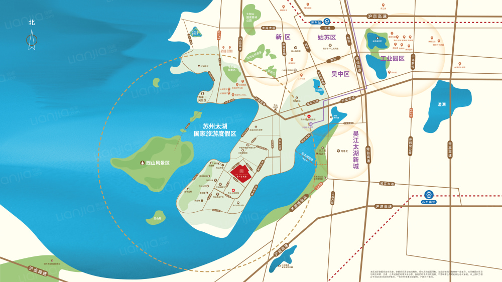 东山壹号墅区位