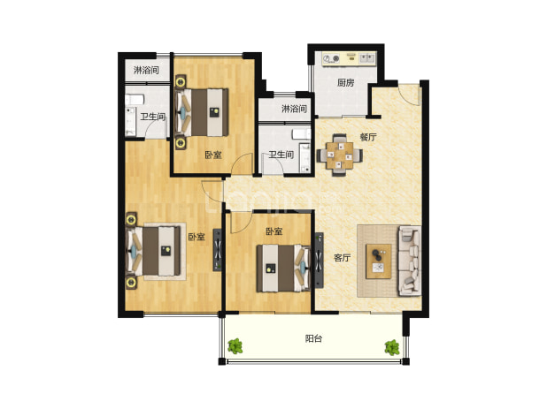 阳光城·文澜阁户型图