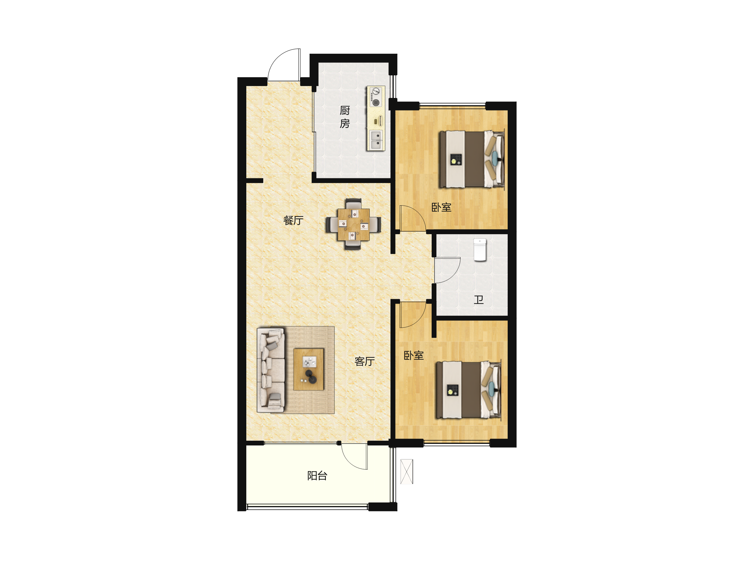 华润置地静安府户型图