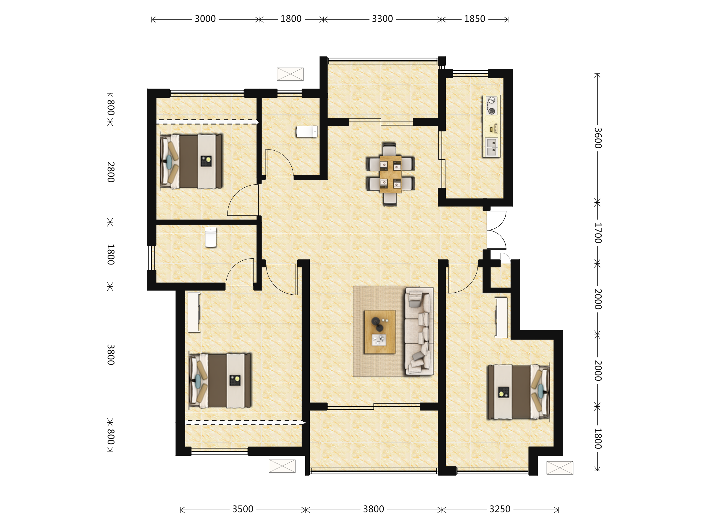 俊豪城户型图(俊豪城链家新房)