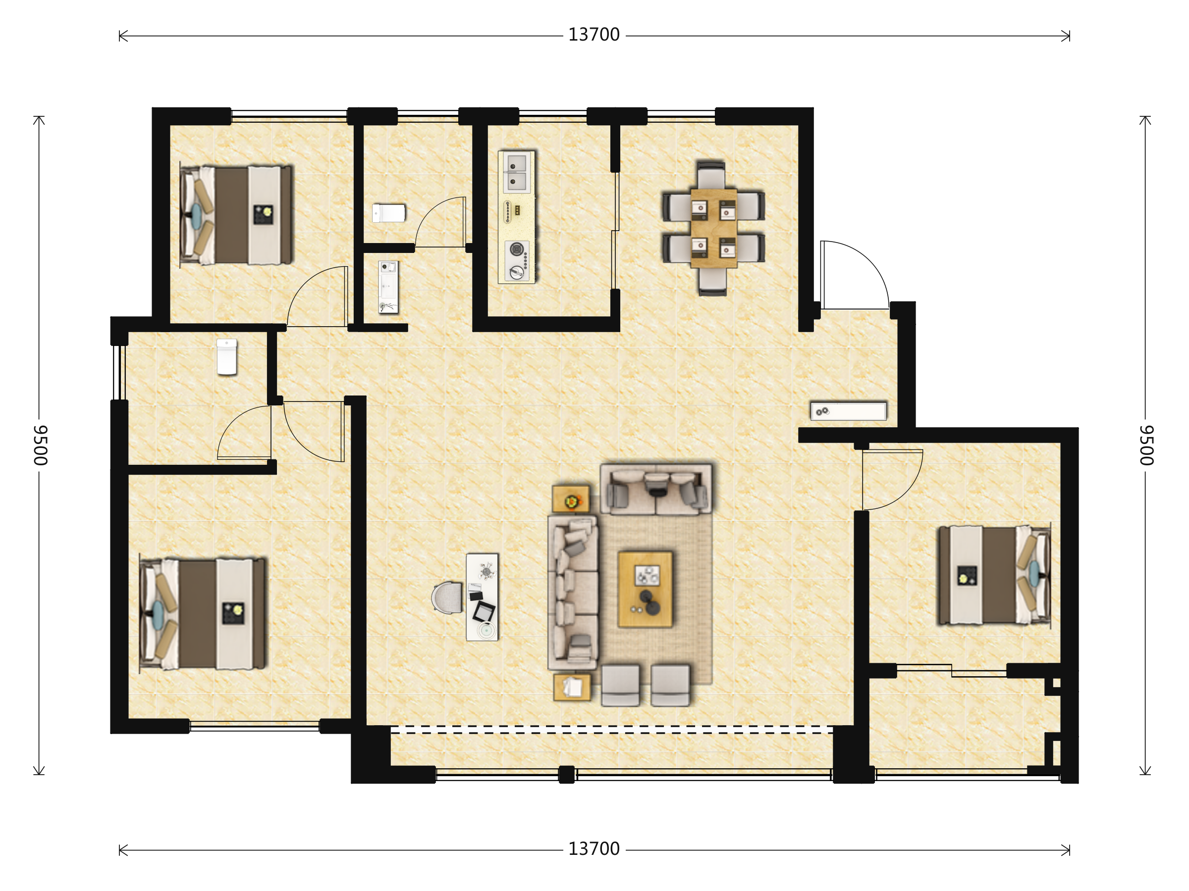 绿城诚园户型图
