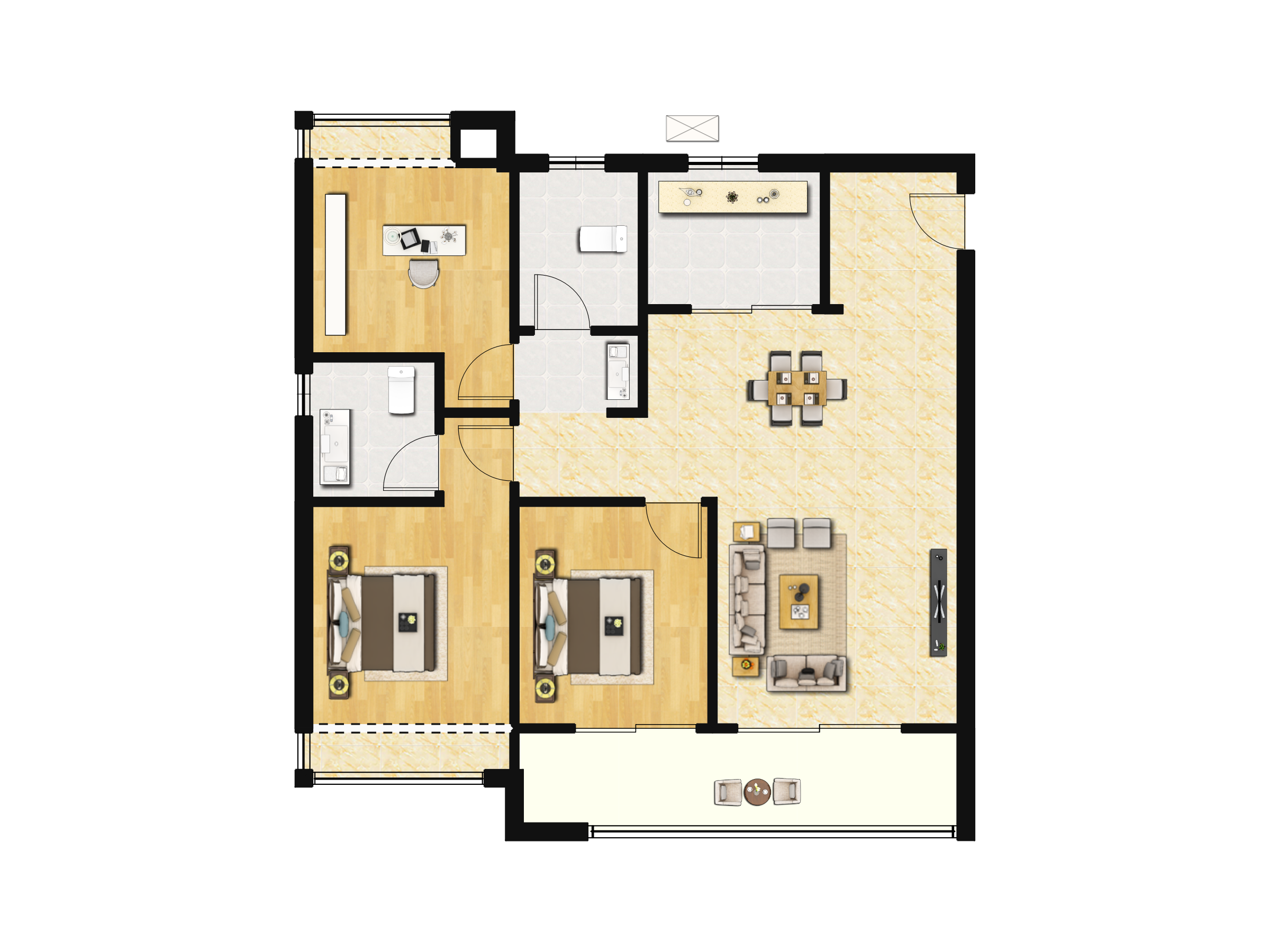 金融街金悦府户型图