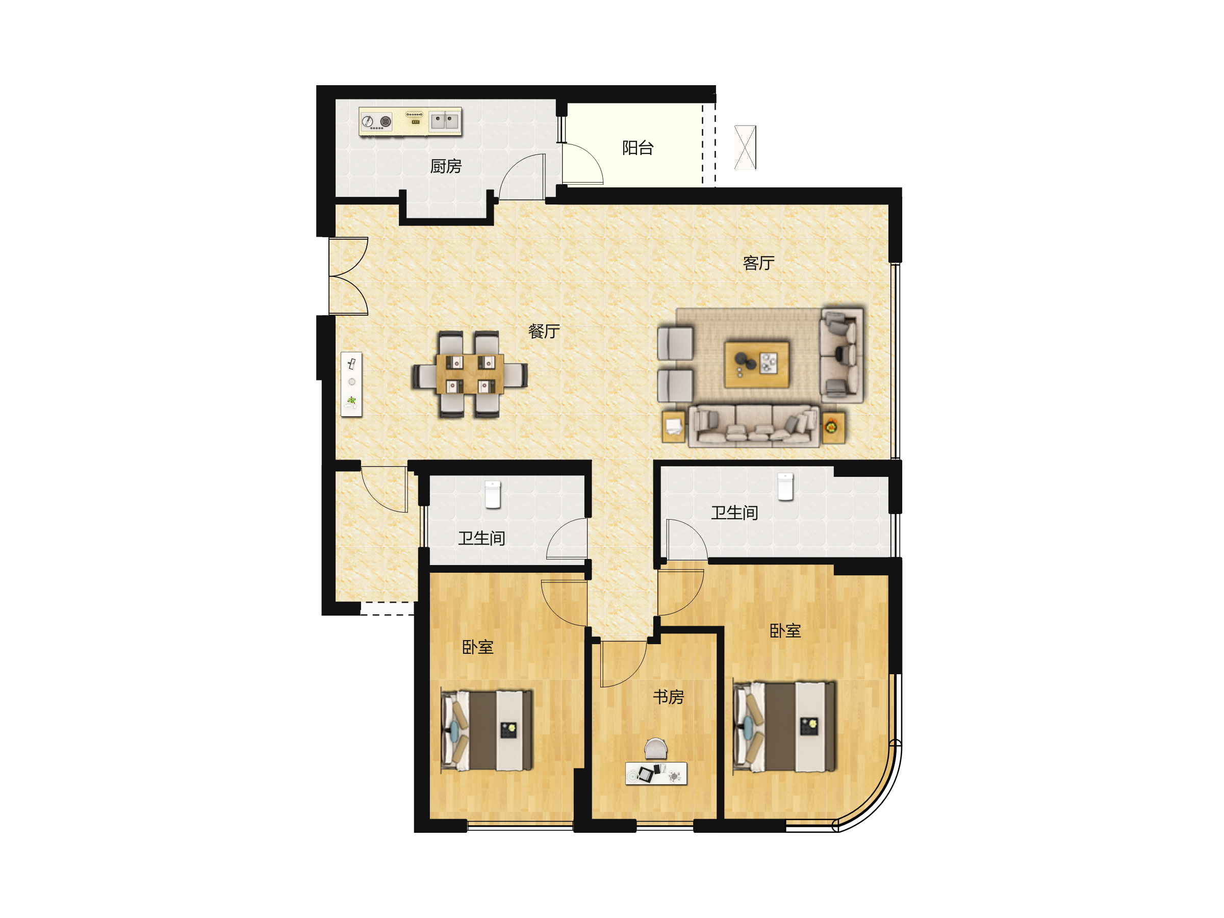国浩18t户型图(国浩18t链家新房)