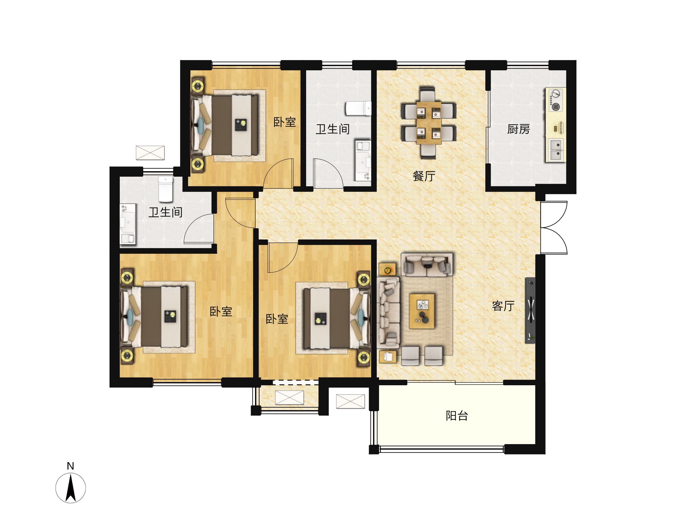 北纬37°康旅示范小镇户型图(北纬37°康旅示范小镇链家新房)