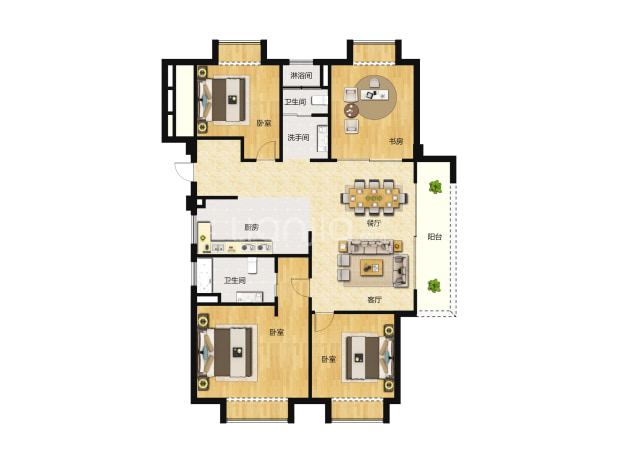 万科启宸户型图