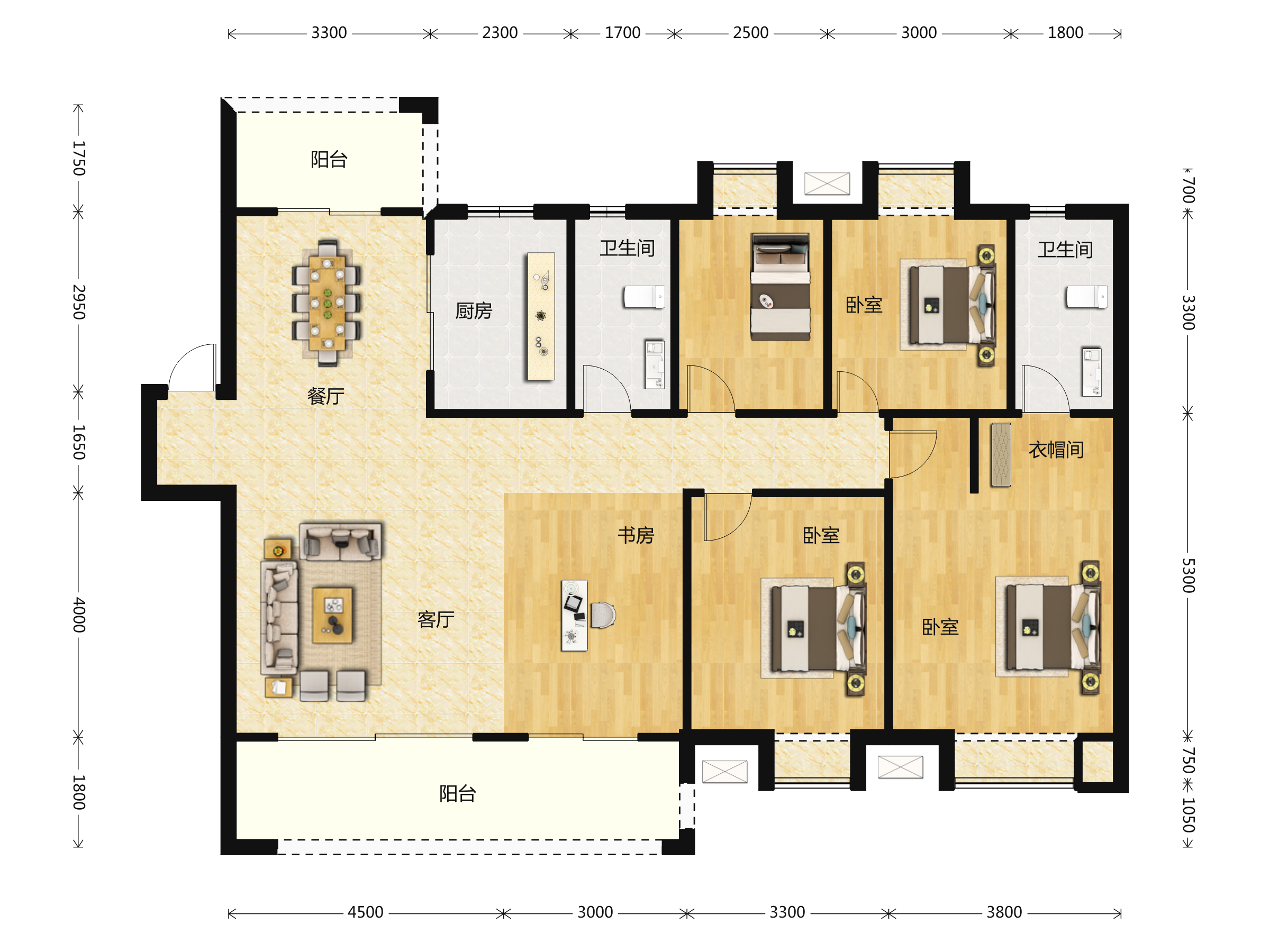 大汉汉府户型图