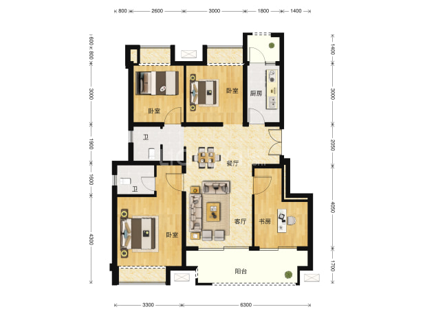 金科美辰户型图(金科美辰链家新房)