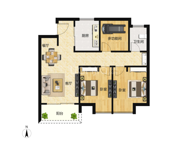 南山维拉户型图