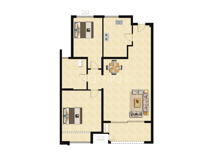 海伦堡·梁溪本源--建面 79m²