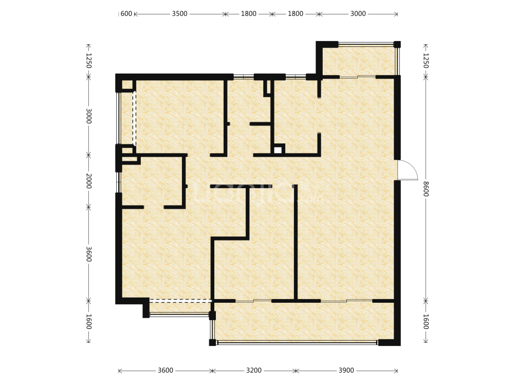 君庭云邸户型图(链家网)
