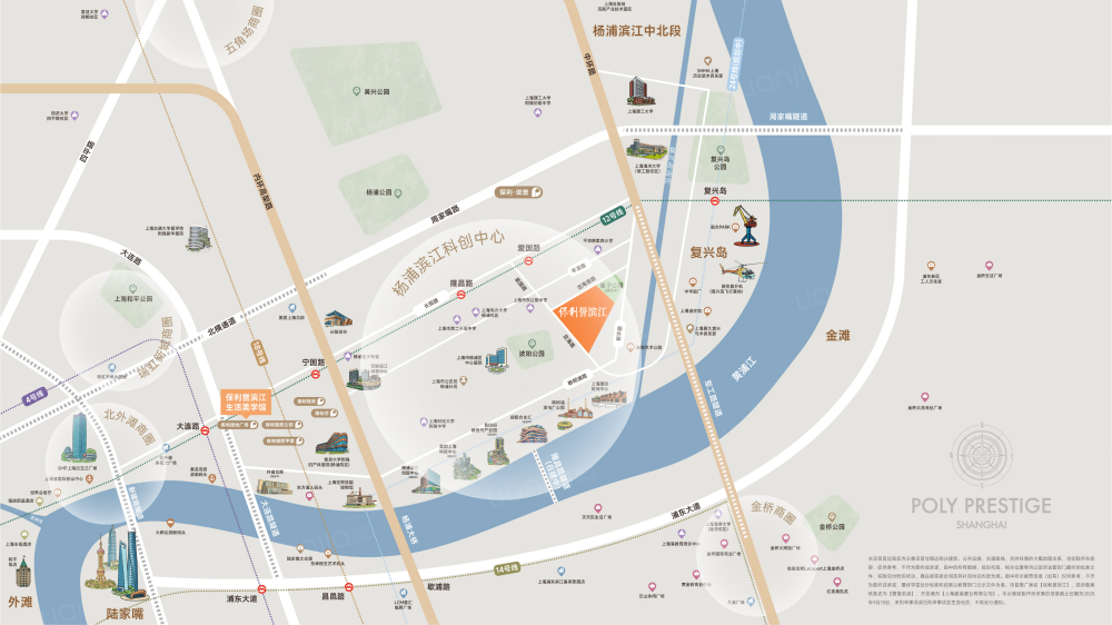 保利誉滨江区位