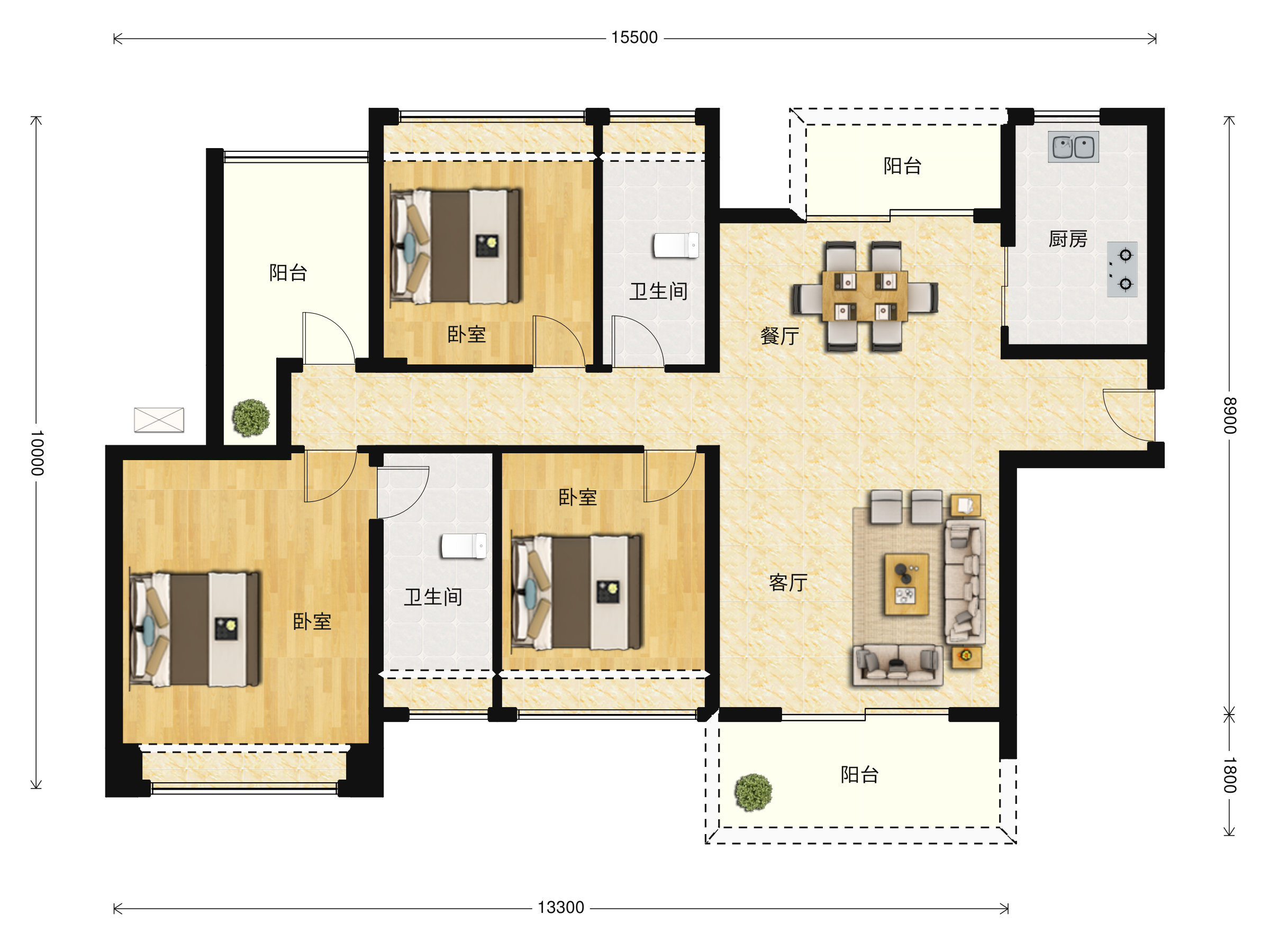星河盛世户型图