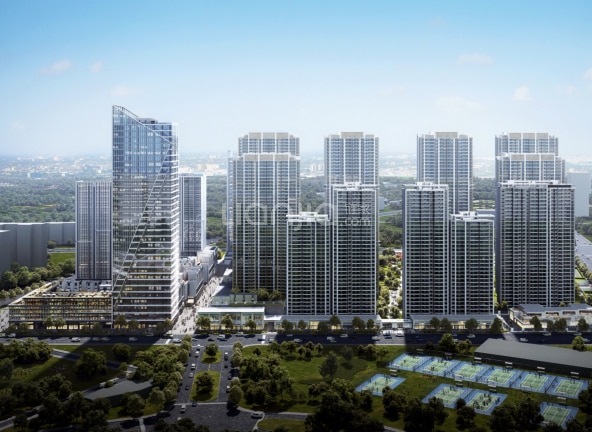 融创公园大观楼盘图片