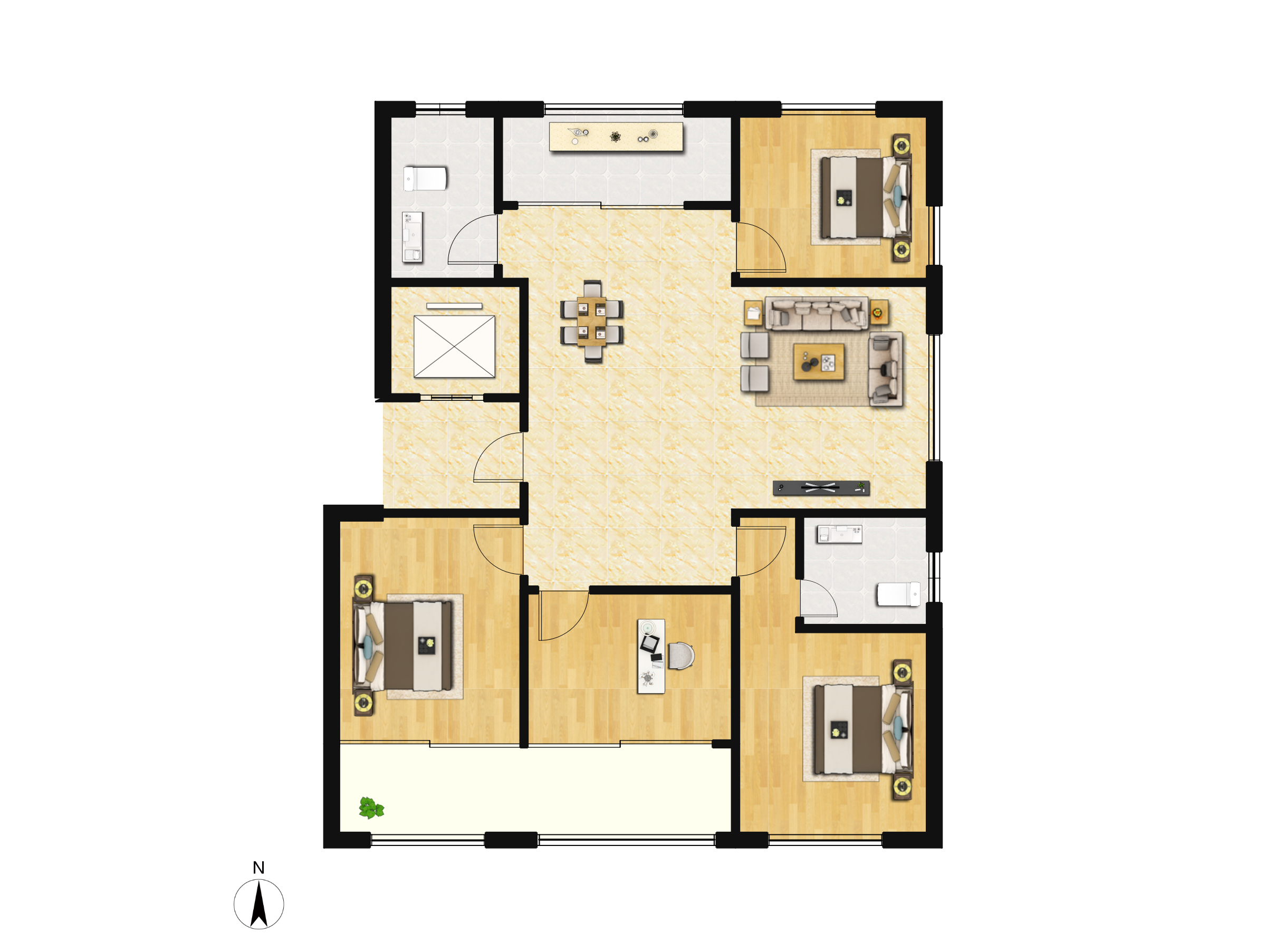 东泰泰和府户型图