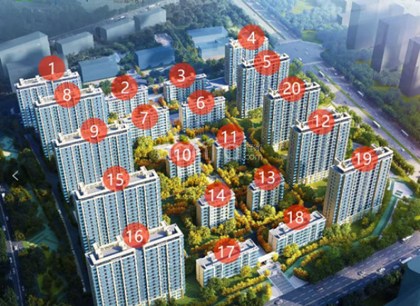 效果图华侨城·城市客厅住宅在售涿州/涿州/河北省保定市涿州市2室/3