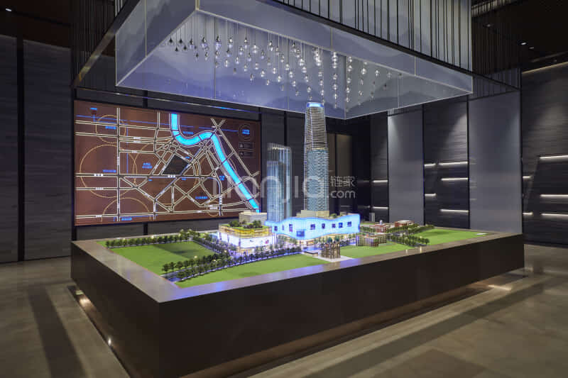 1号楼售罄2号楼售罄1号楼塔板结合共1个单元,最高46层,共690户.