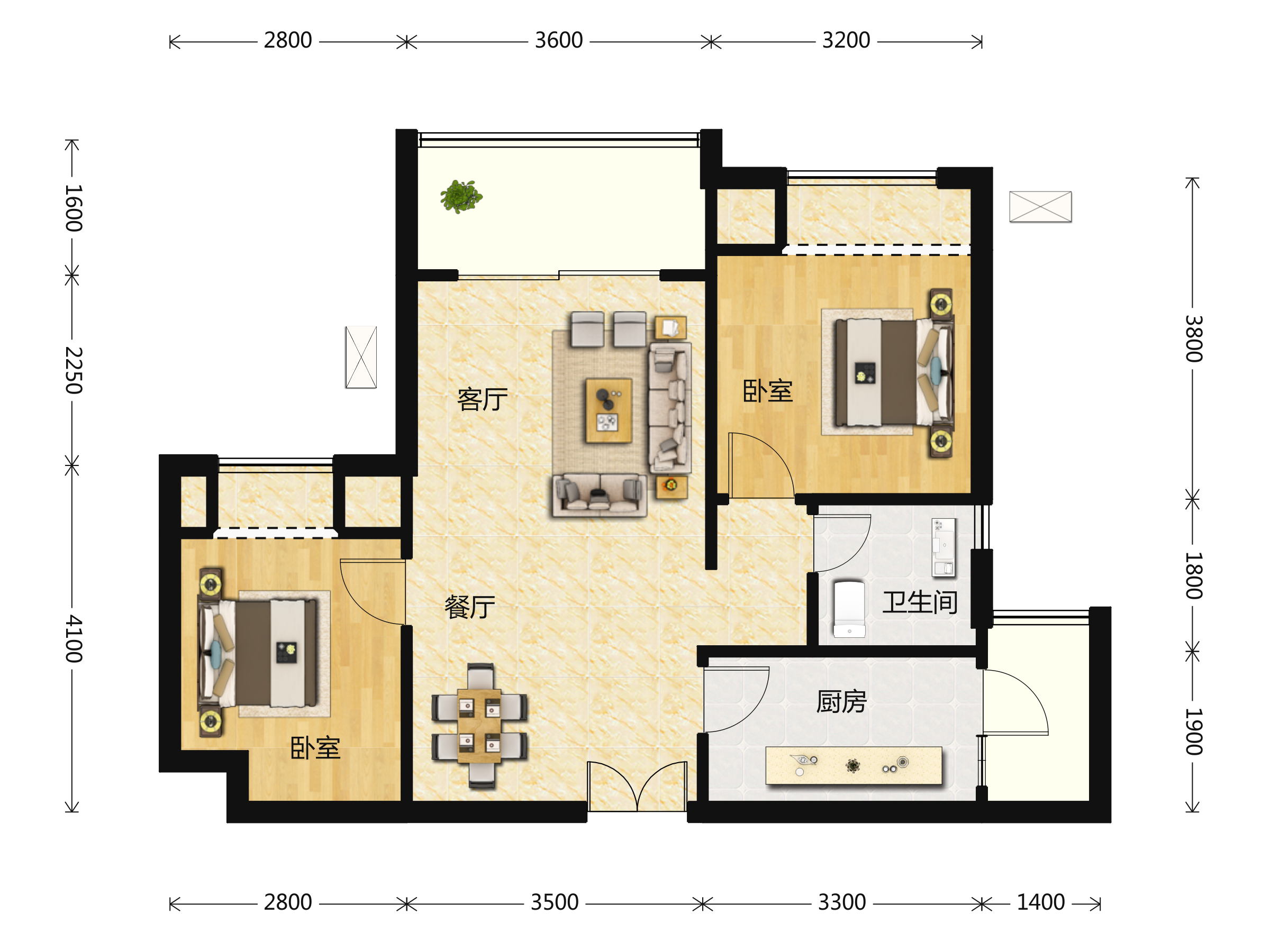 贵博金海湾户型图(贵博金海湾链家新房)