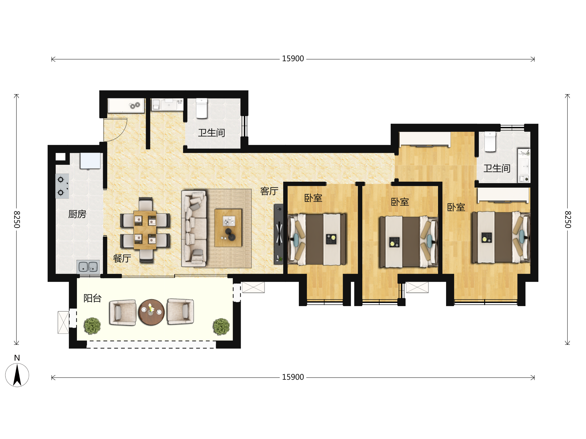 融创九宸府户型图