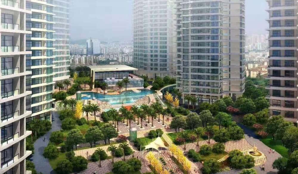 强盛城市海岸效果图