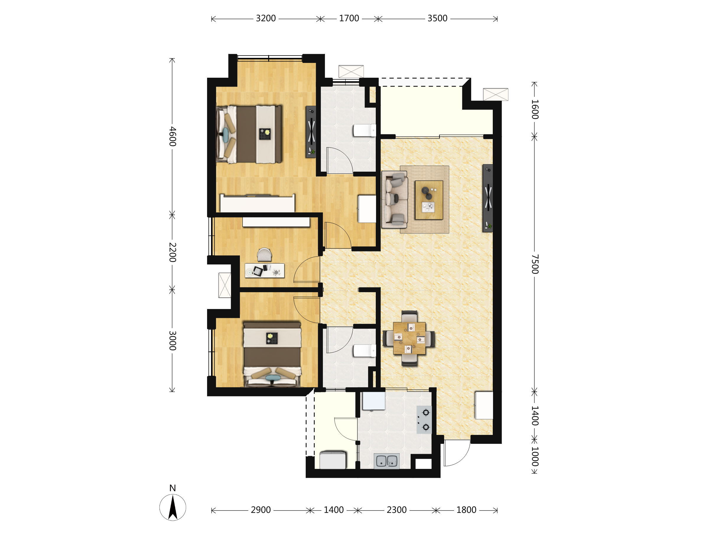 保利阅江台户型图(保利阅江台链家新房)