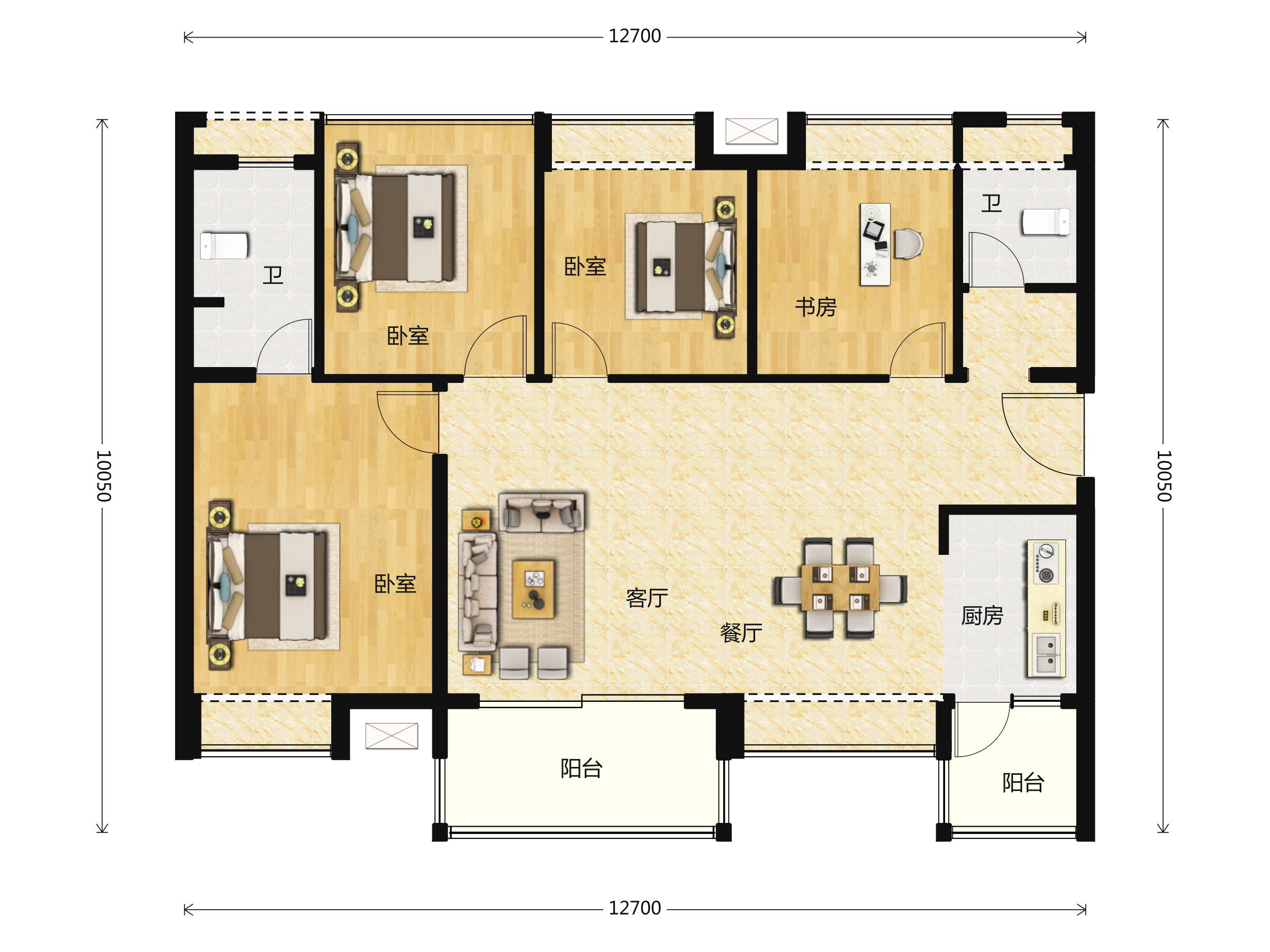 华侨城云邸户型图