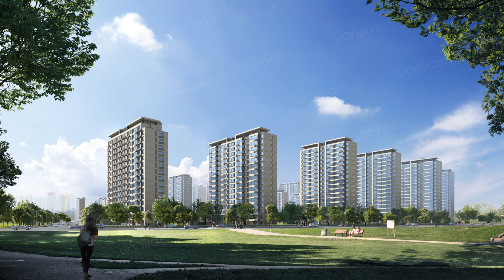 能建·紫郡兰园实景图