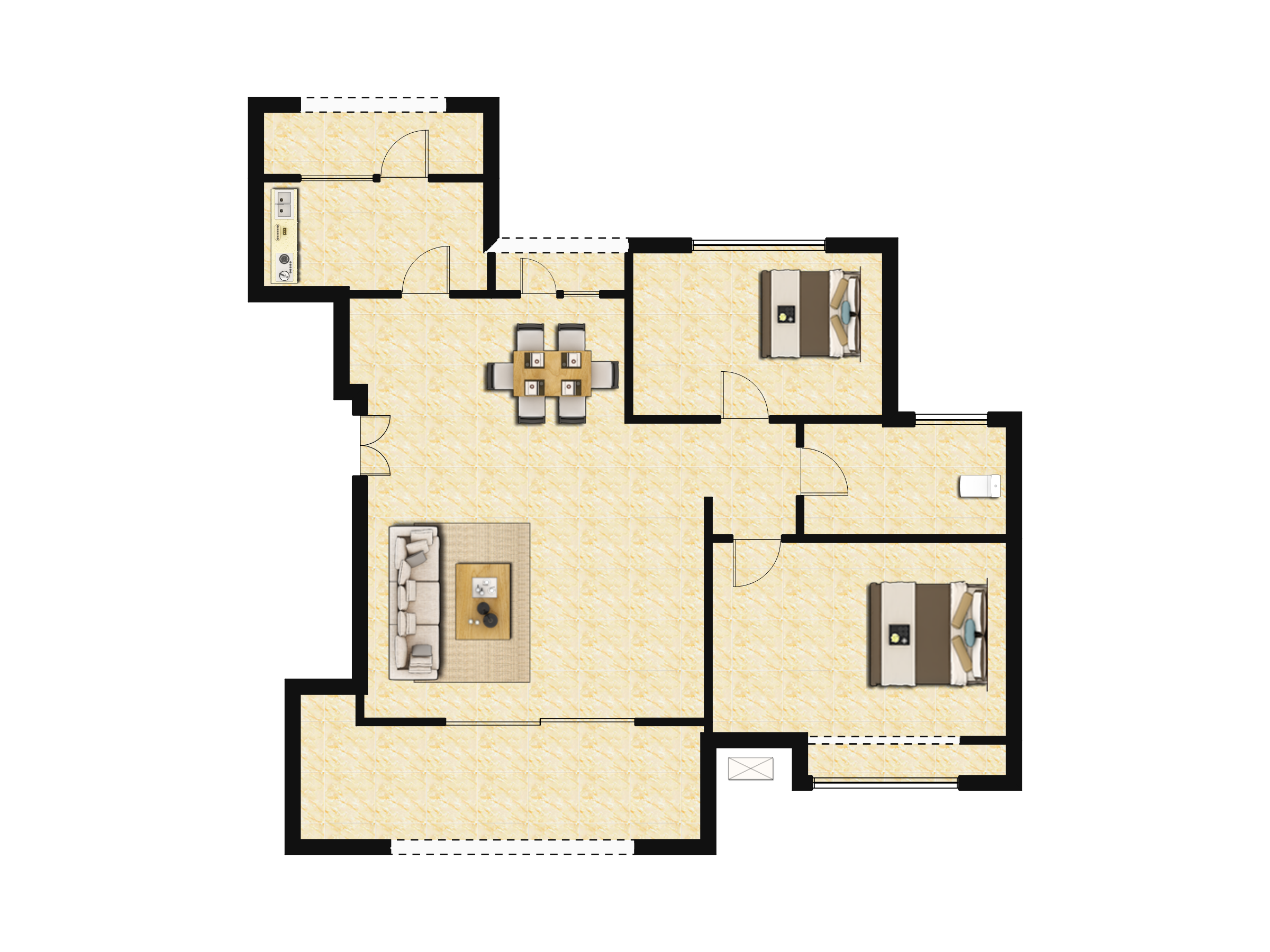 首开国风润城户型图(首开国风润城链家新房)