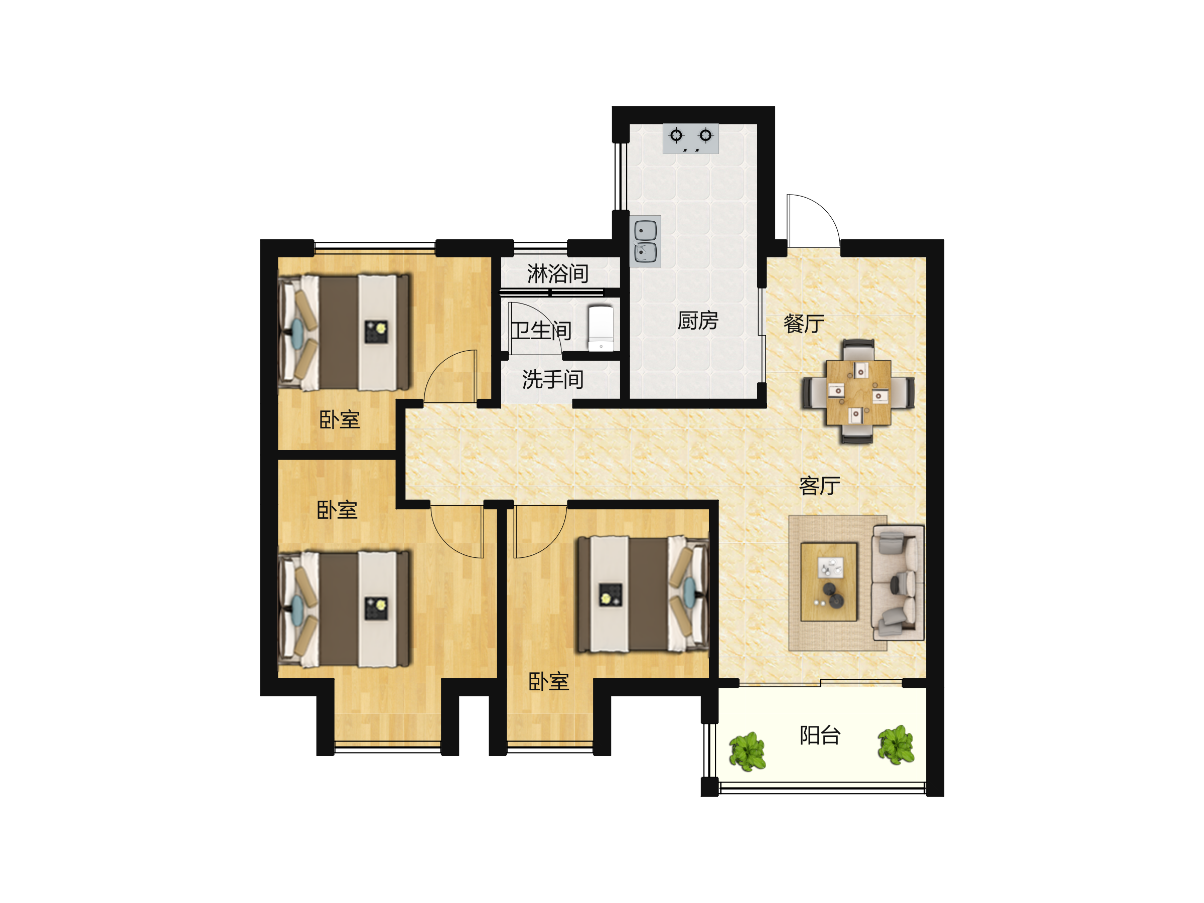 联投光谷瑞园户型图(联投光谷瑞园链家新房)
