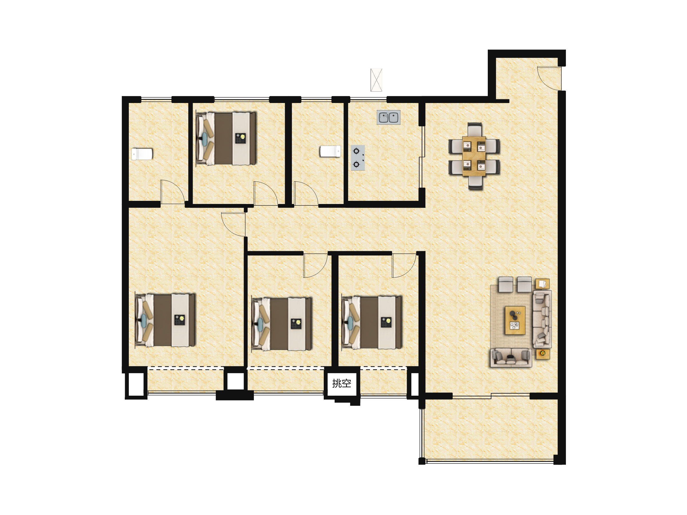 龙湖水晶郦城户型图