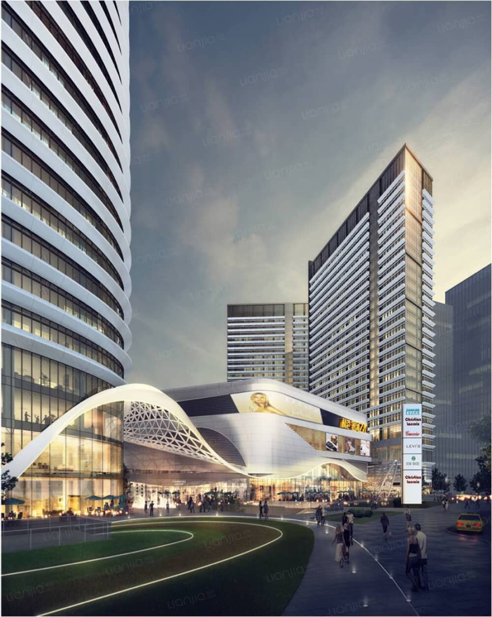 利港银河之光效果图