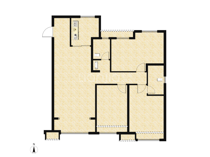 旭辉银盛泰·星河城--建面 118m²