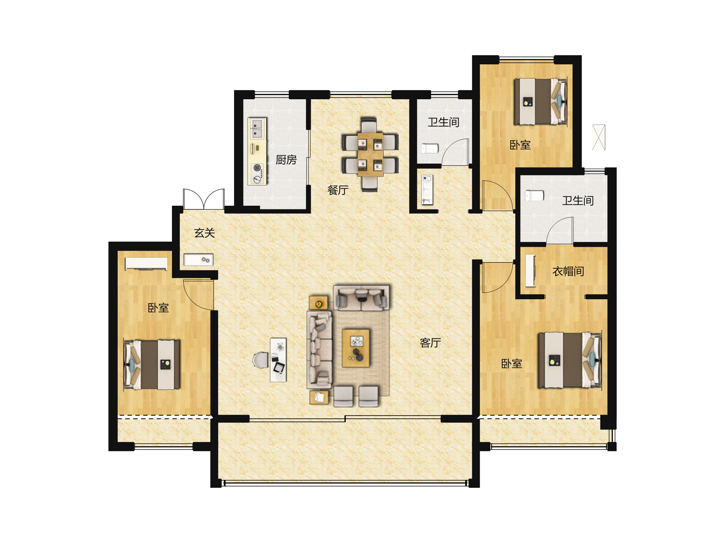 郑州华侨城户型图