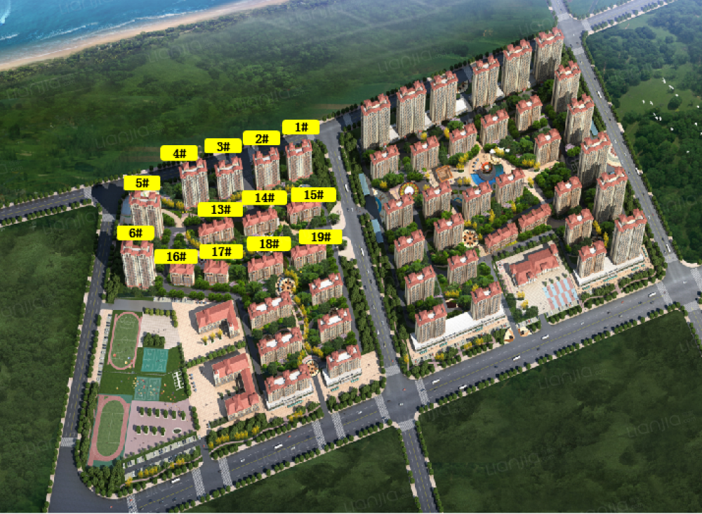 烟台新房 烟台楼盘 牟平楼盘 悦岛蓝湾 悦岛蓝湾相册